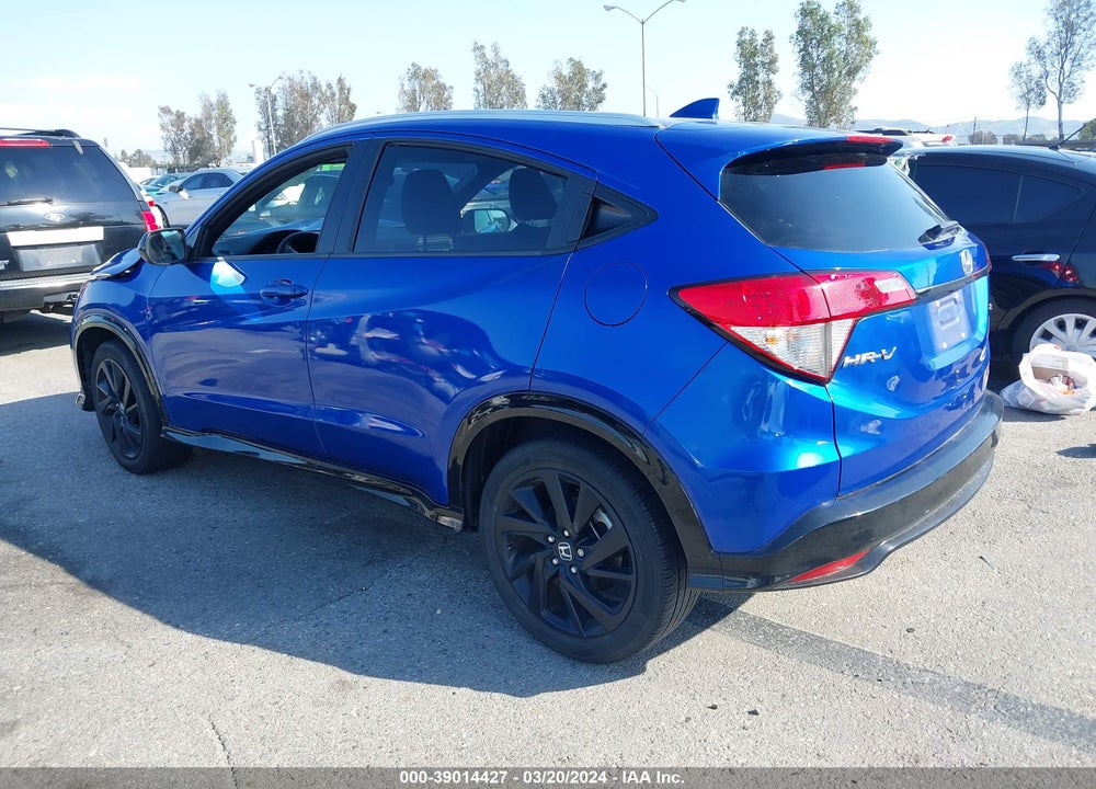2021 HONDA HR-V 2WD SPORT VIN: 3CZRU5H10MM721874