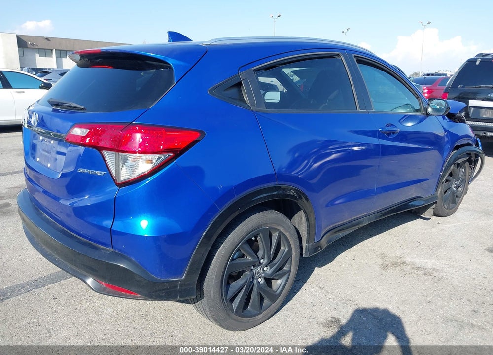 2021 HONDA HR-V 2WD SPORT VIN: 3CZRU5H10MM721874
