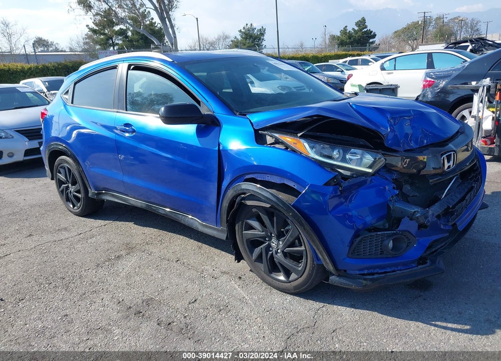 2021 HONDA HR-V 2WD SPORT VIN: 3CZRU5H10MM721874