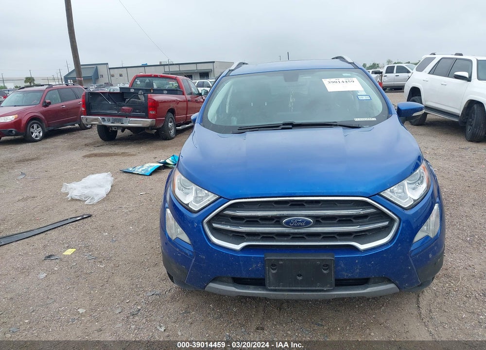 2021 FORD ECOSPORT TITANIUM VIN: MAJ6S3KL1MC401435