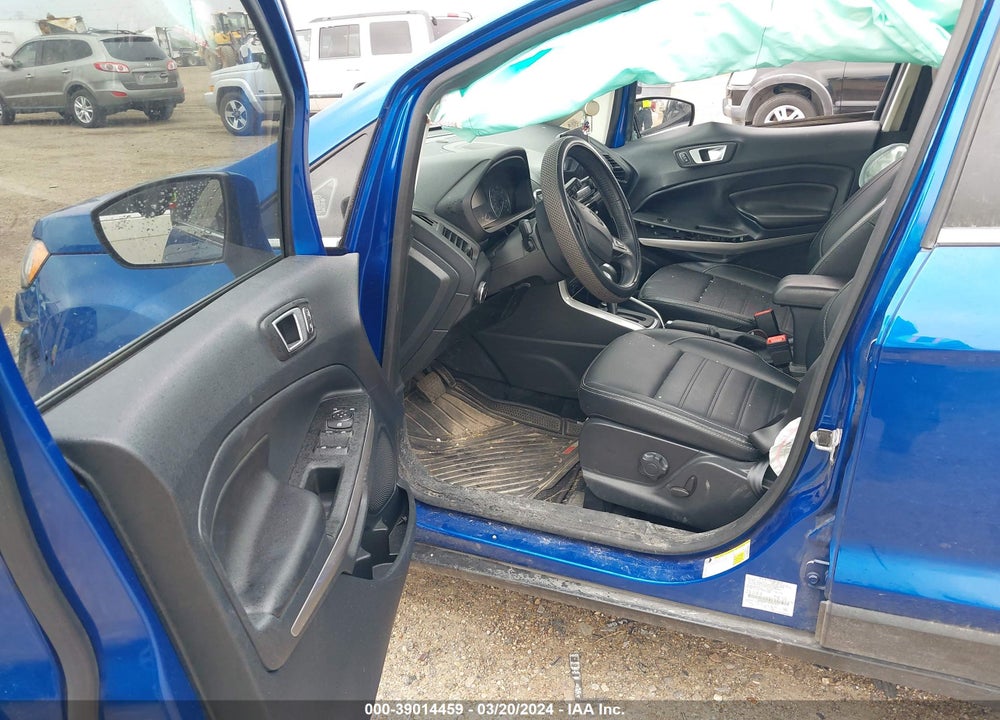 2021 FORD ECOSPORT TITANIUM VIN: MAJ6S3KL1MC401435