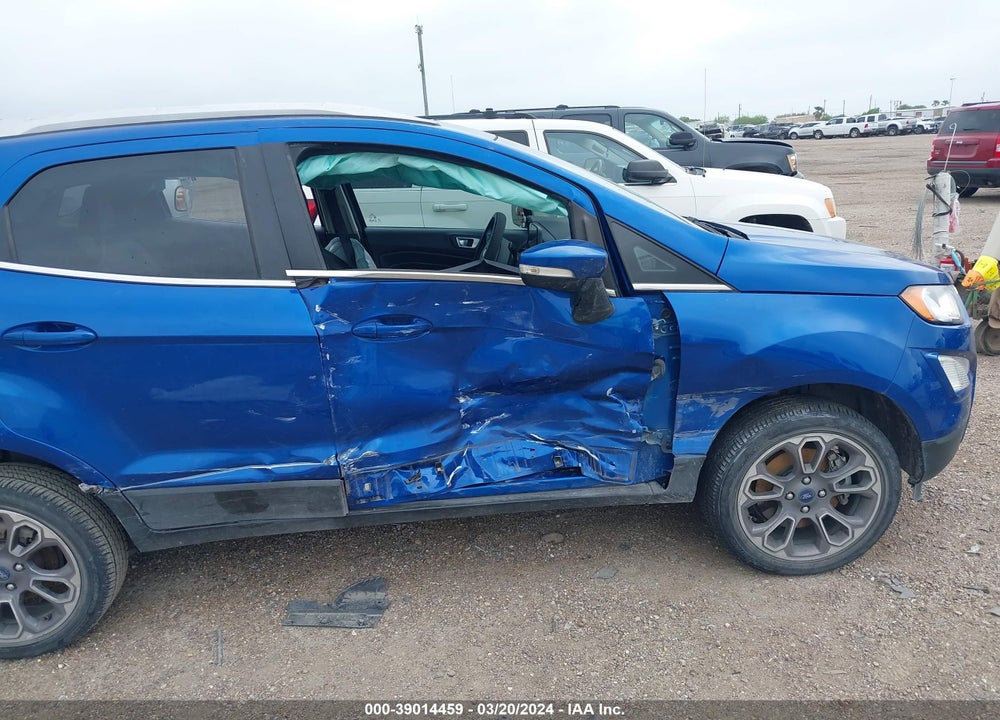 2021 FORD ECOSPORT TITANIUM VIN: MAJ6S3KL1MC401435