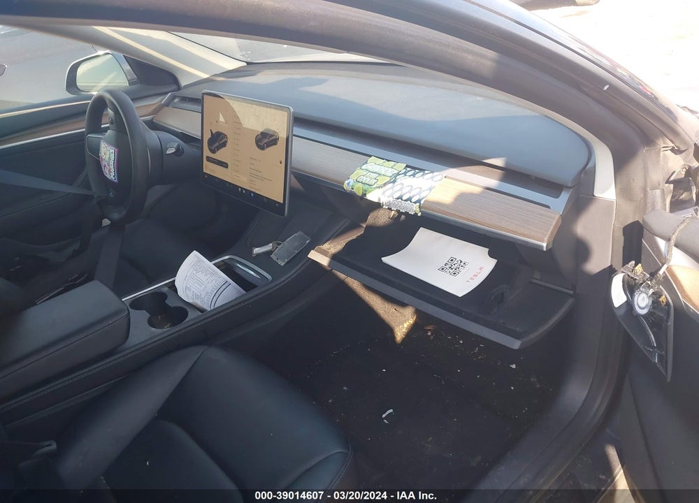 2022 TESLA MODEL 3 REAR-WHEEL DRIVE VIN: 5YJ3E1EA2NF286920