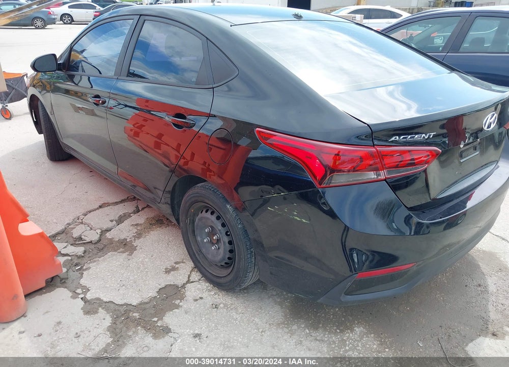 2019 HYUNDAI ACCENT SE VIN: 3KPC24A36KE082401