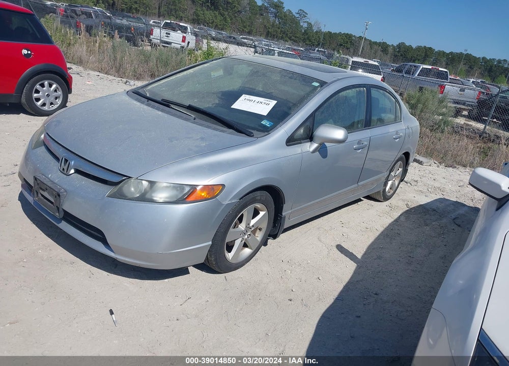2007 HONDA CIVIC EX VIN: 1HGFA16817L100449