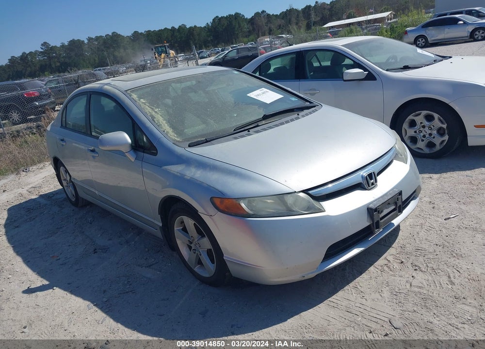2007 HONDA CIVIC EX VIN: 1HGFA16817L100449