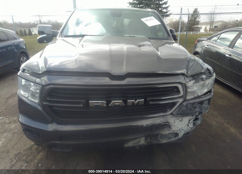 2021 RAM 1500 BIG HORN 4X4 5'7 BOX VIN: 1C6SRFFT0MN726329