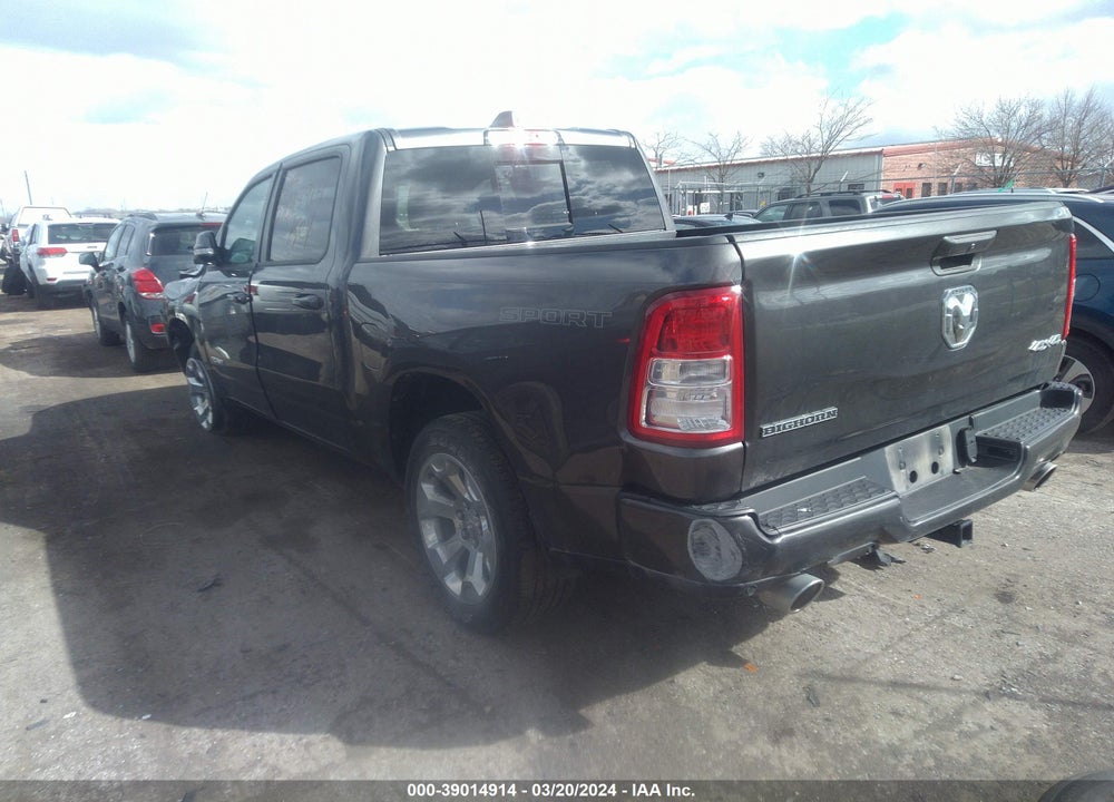 2021 RAM 1500 BIG HORN 4X4 5'7 BOX VIN: 1C6SRFFT0MN726329