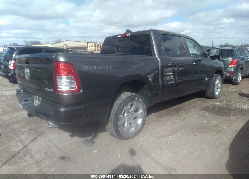 2021 RAM 1500 BIG HORN 4X4 5'7 BOX VIN: 1C6SRFFT0MN726329