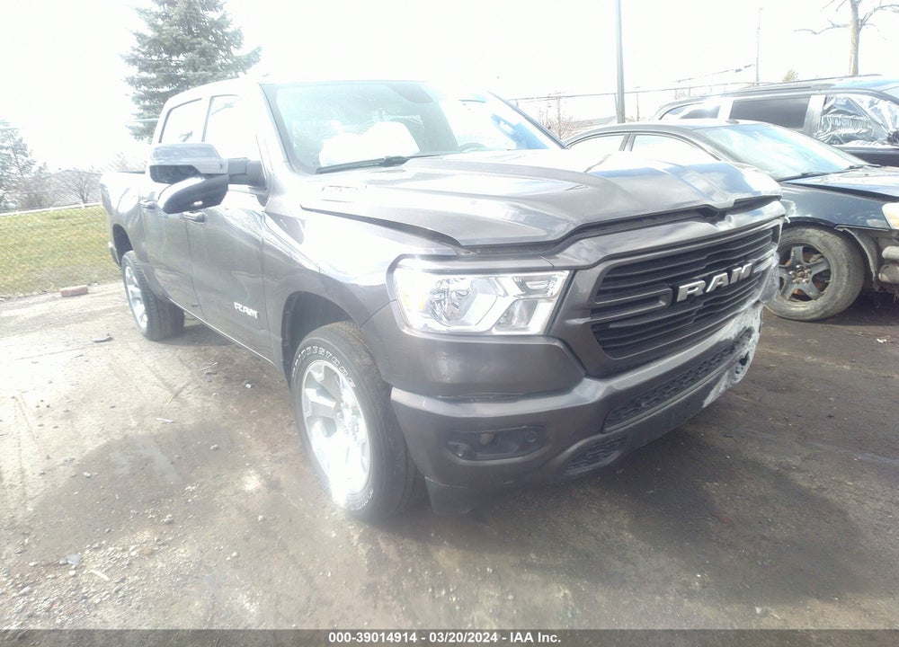 2021 RAM 1500 BIG HORN 4X4 5'7 BOX VIN: 1C6SRFFT0MN726329
