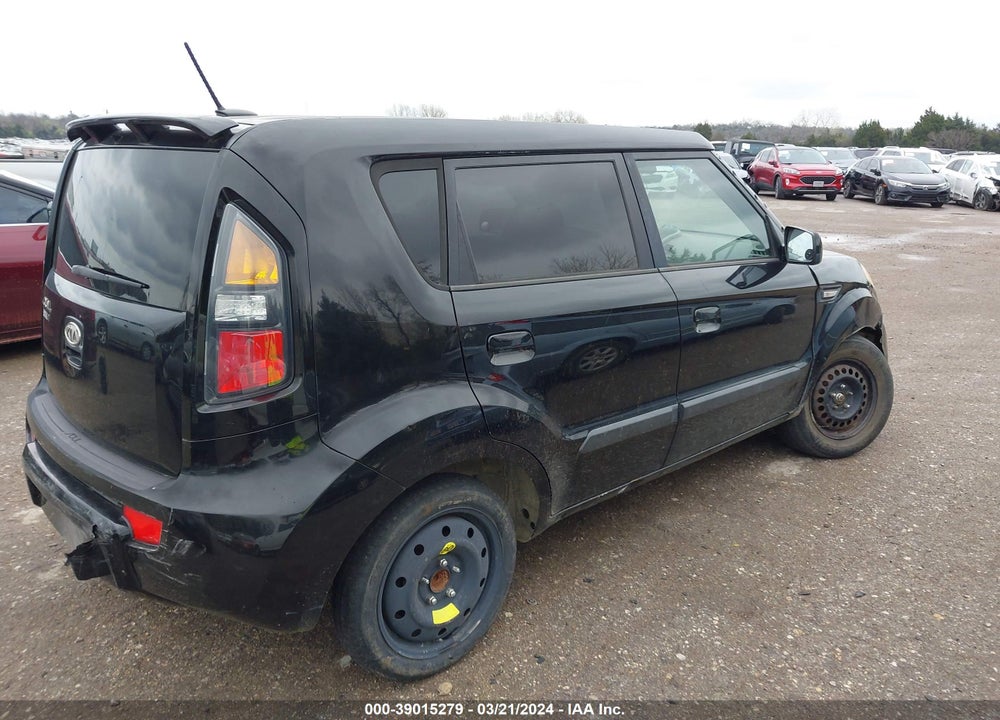 2010 KIA SOUL VIN: KNDJT2A21A7124942