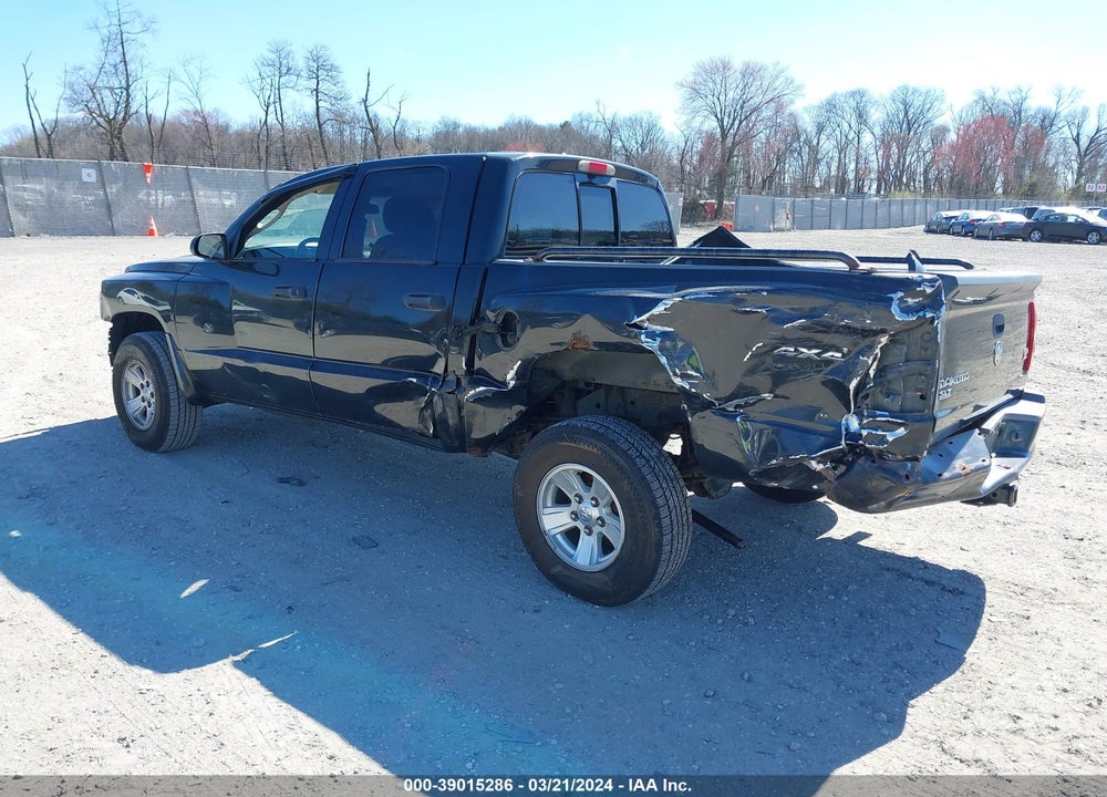 2008 DODGE DAKOTA SLT VIN: 1D7HW48N18S615185