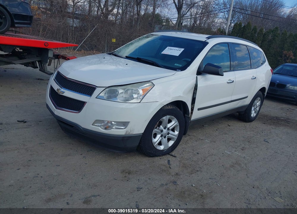 2012 CHEVROLET TRAVERSE LS VIN: 1GNKREED4CJ112250
