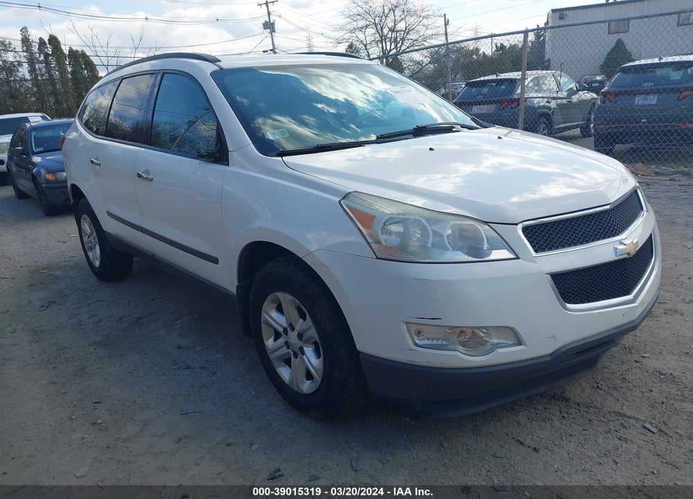 2012 CHEVROLET TRAVERSE LS VIN: 1GNKREED4CJ112250