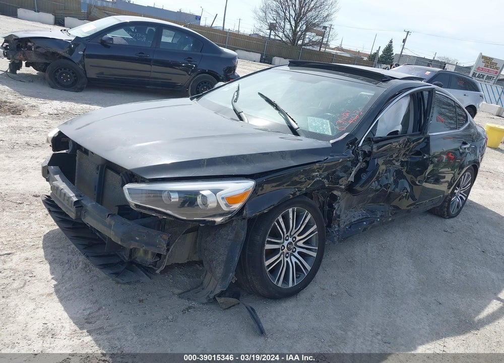 2014 KIA CADENZA VIN: KNALN4D74E5141447