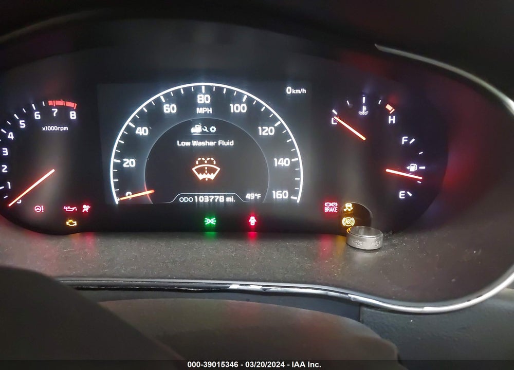 2014 KIA CADENZA VIN: KNALN4D74E5141447