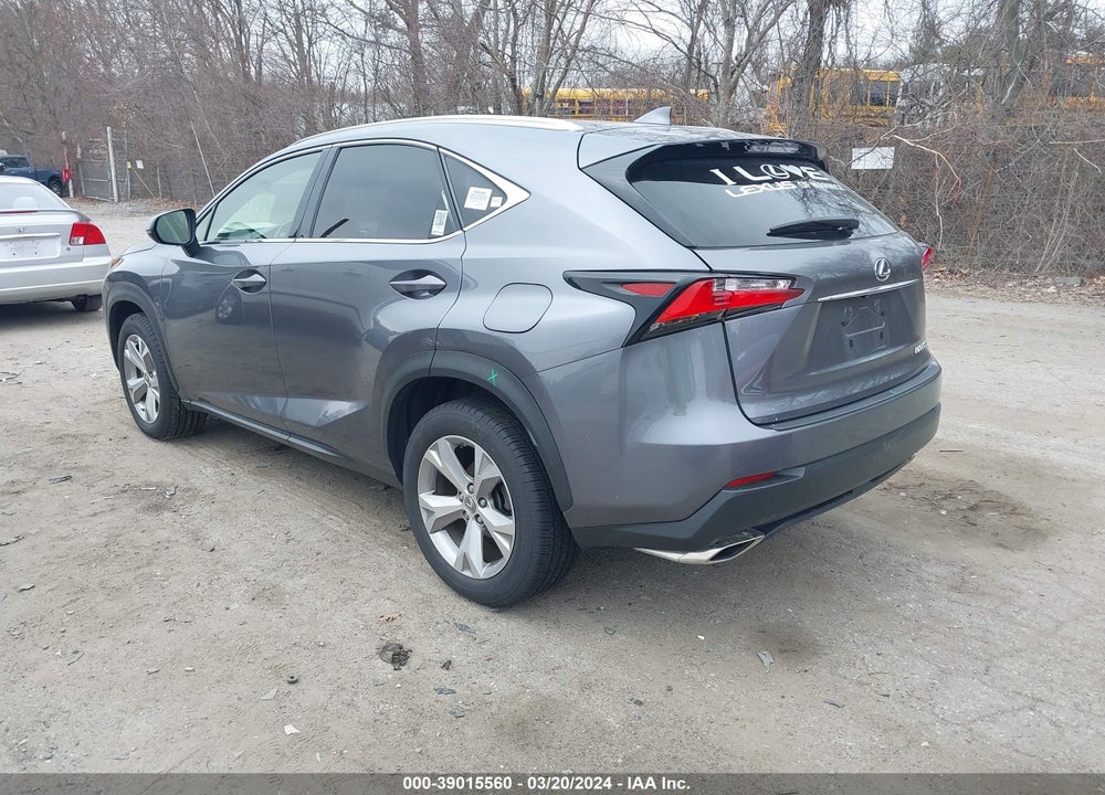2017 LEXUS NX 200T VIN: JTJBARBZ0H2135790