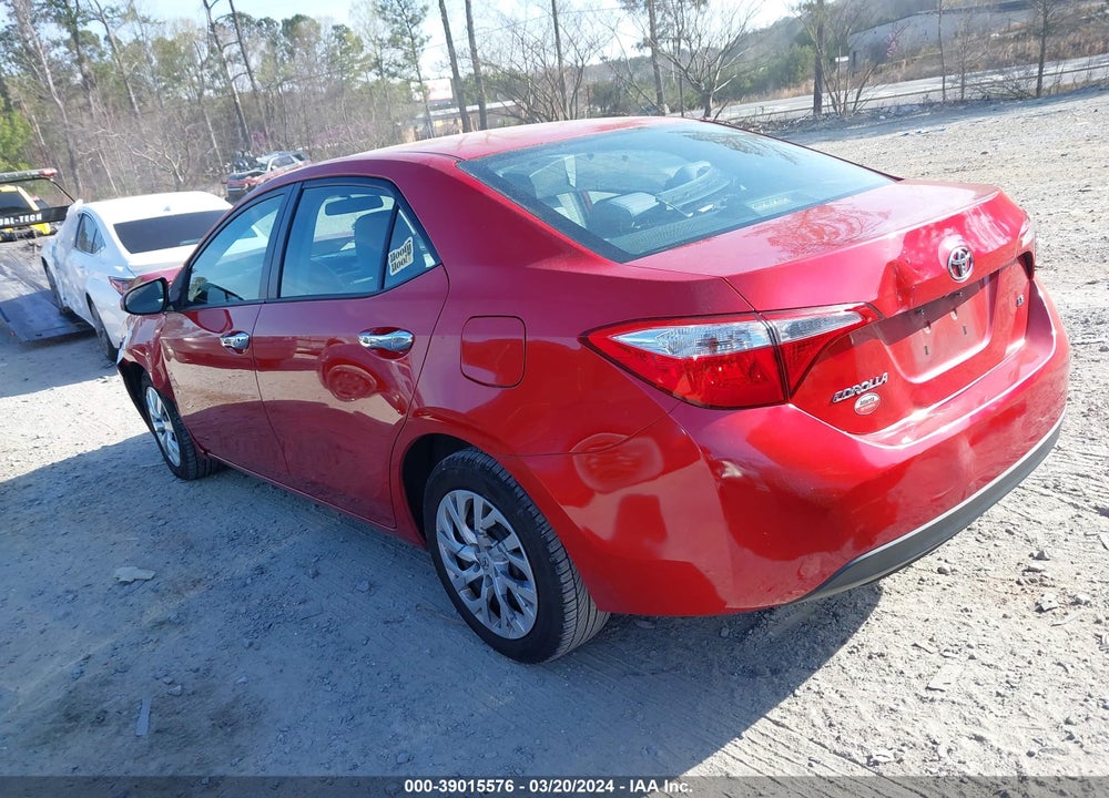 2016 TOYOTA COROLLA LE VIN: 2T1BURHE1GC539695