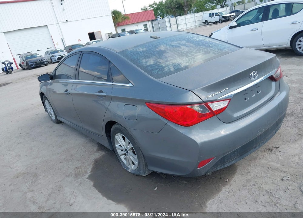 2014 HYUNDAI SONATA GLS VIN: 5NPEB4AC2EH919203