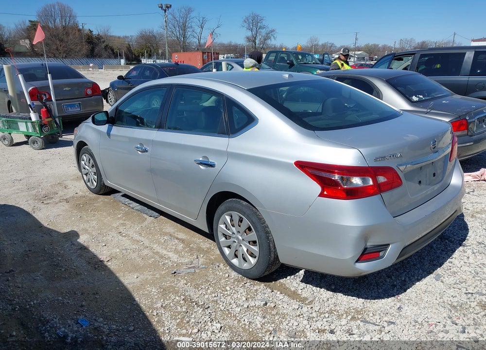 2017 NISSAN SENTRA SV VIN: 3N1AB7AP3HY312997