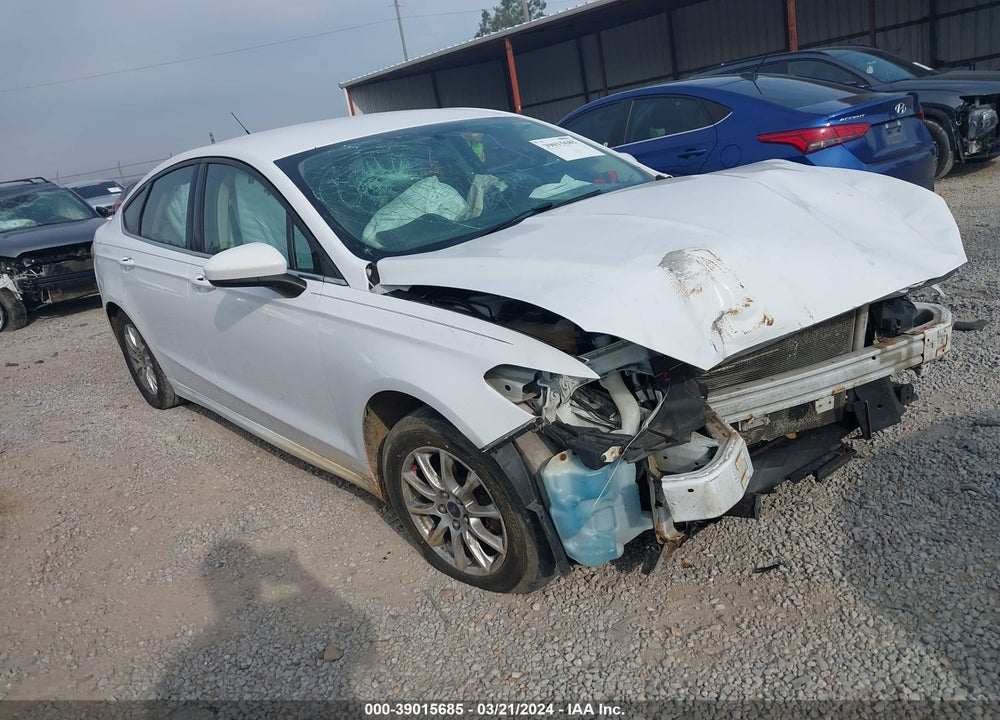 2017 FORD FUSION S VIN: 3FA6P0G75HR236573