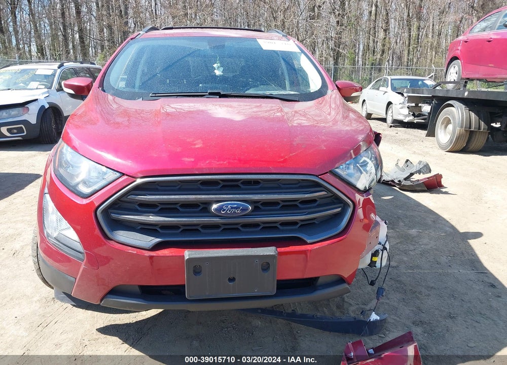 2018 FORD ECOSPORT SES VIN: MAJ6P1CL4JC181370