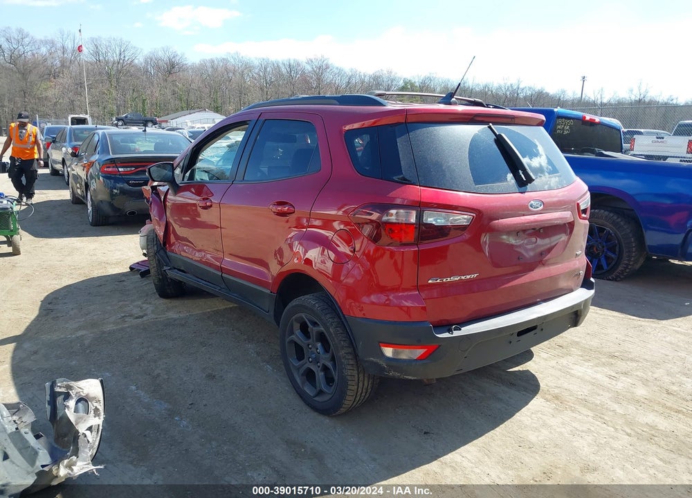 2018 FORD ECOSPORT SES VIN: MAJ6P1CL4JC181370