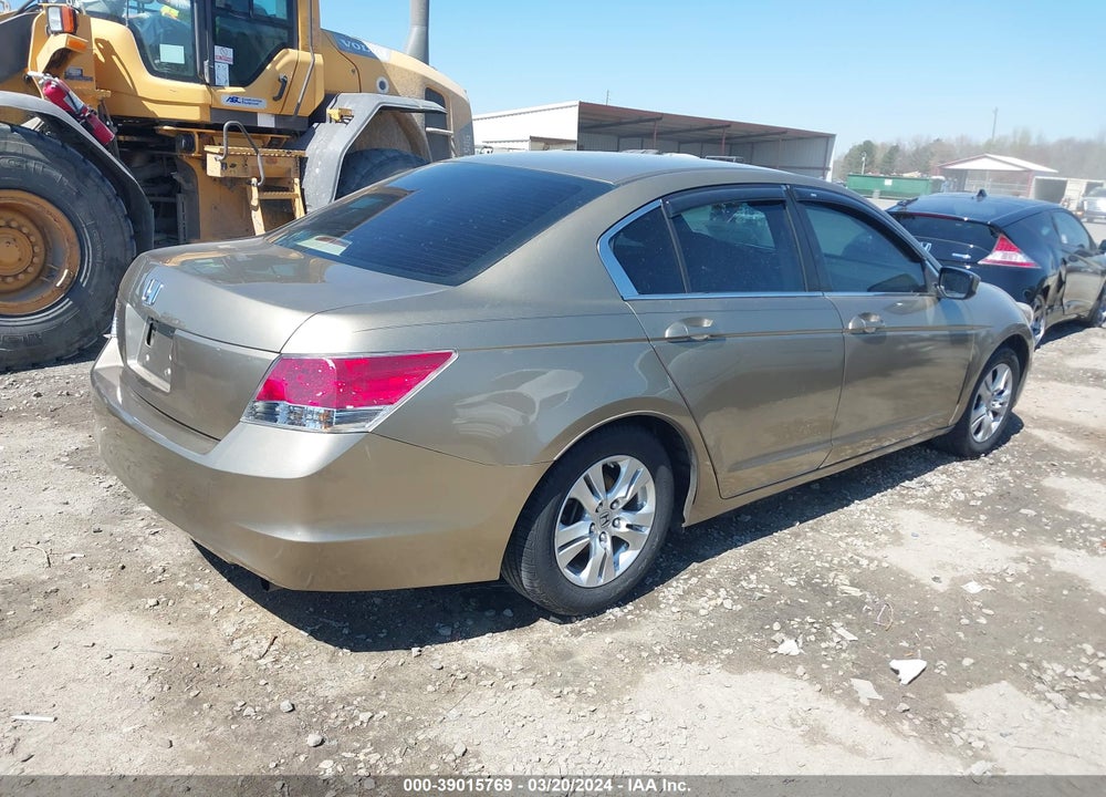 2008 HONDA ACCORD 2.4 LX-P VIN: 1HGCP26478A162746