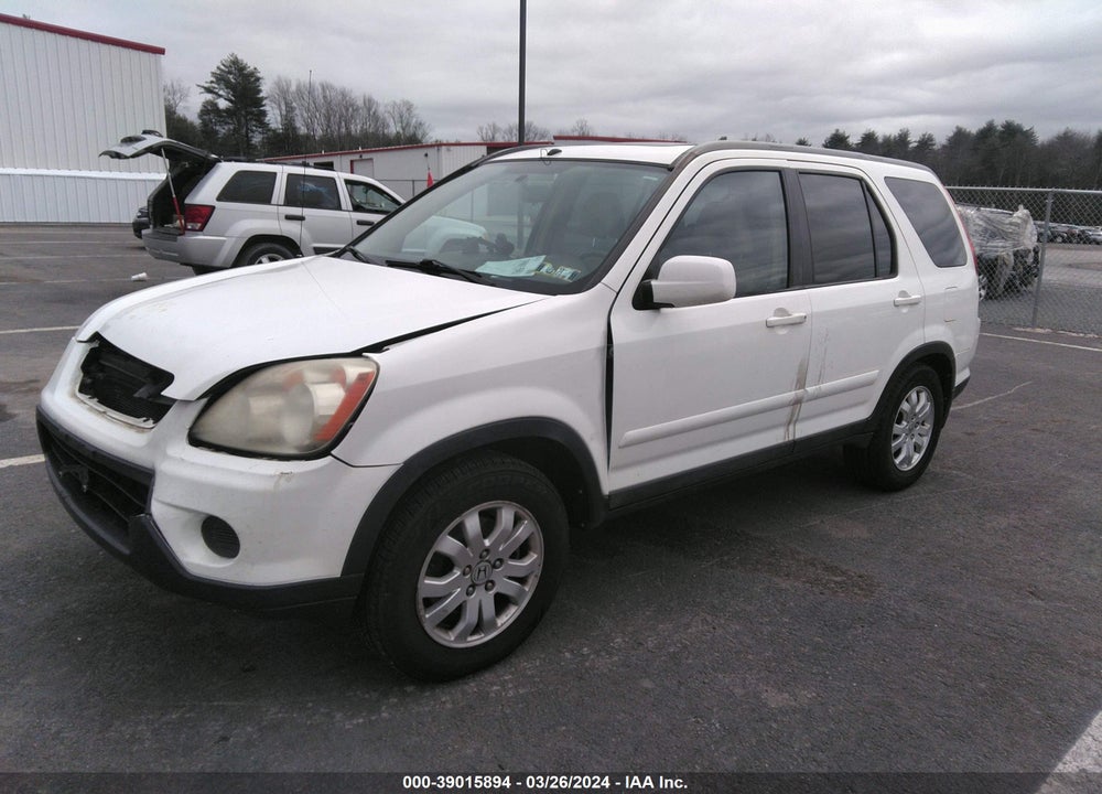 2005 HONDA CR-V SE VIN: SHSRD78925U322857