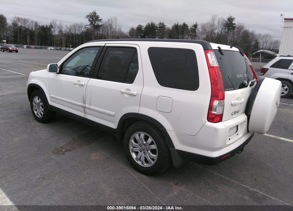 2005 HONDA CR-V SE VIN: SHSRD78925U322857