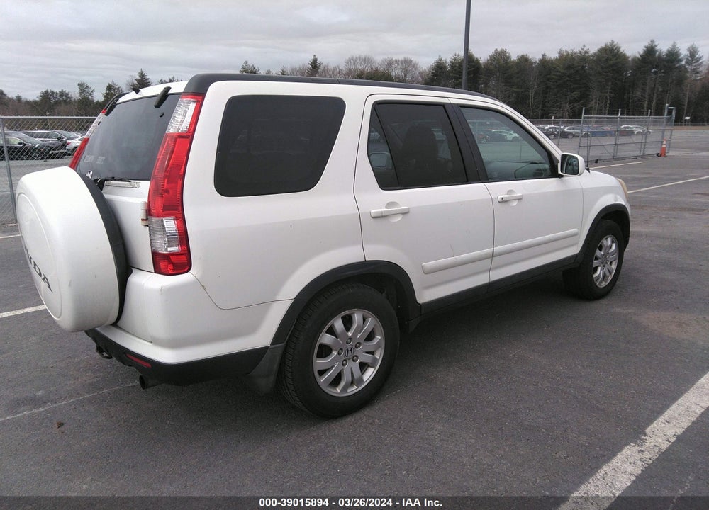 2005 HONDA CR-V SE VIN: SHSRD78925U322857