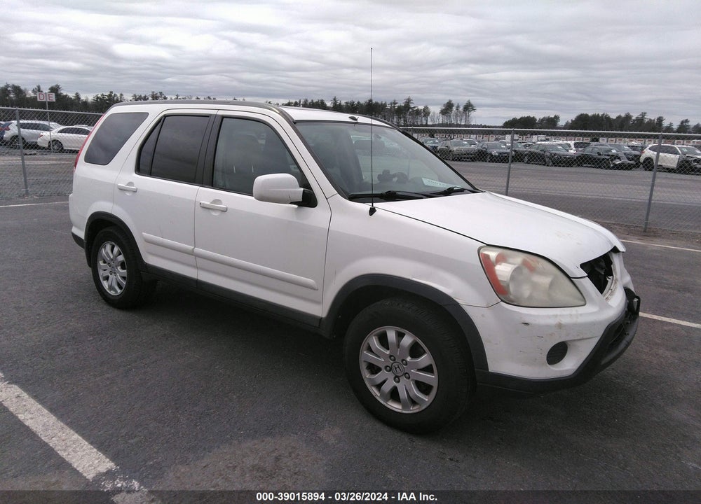 2005 HONDA CR-V SE VIN: SHSRD78925U322857