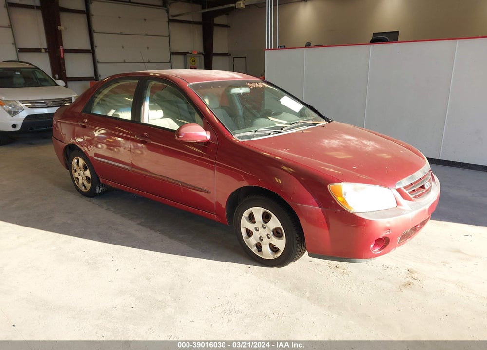 2004 KIA SPECTRA EX/LX VIN: KNAFE121845019215