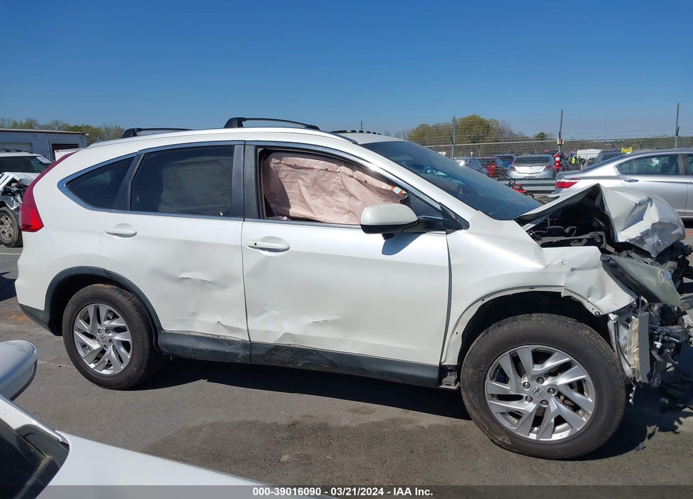 2015 HONDA CR-V EX-L VIN: 5J6RM4H77FL069435