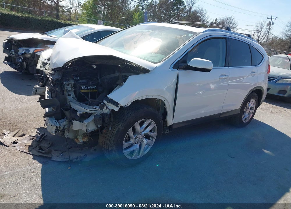 2015 HONDA CR-V EX-L VIN: 5J6RM4H77FL069435