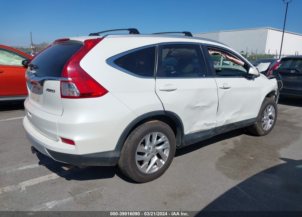 2015 HONDA CR-V EX-L VIN: 5J6RM4H77FL069435