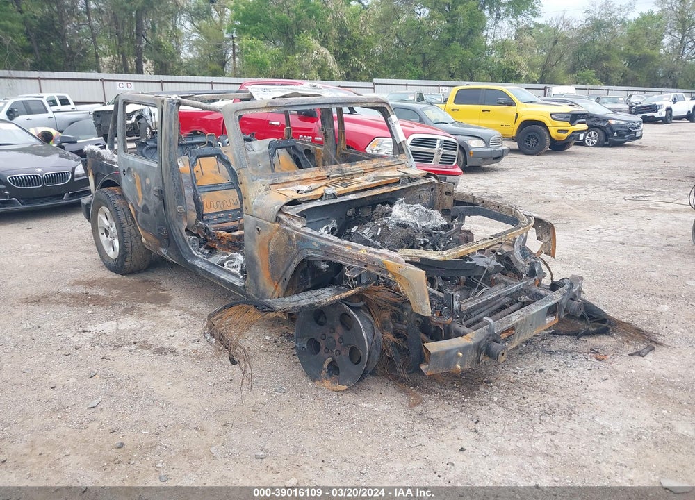 2013 JEEP WRANGLER UNLIMITED SPORT RHD VIN: 1C4BJWKG8DL650511