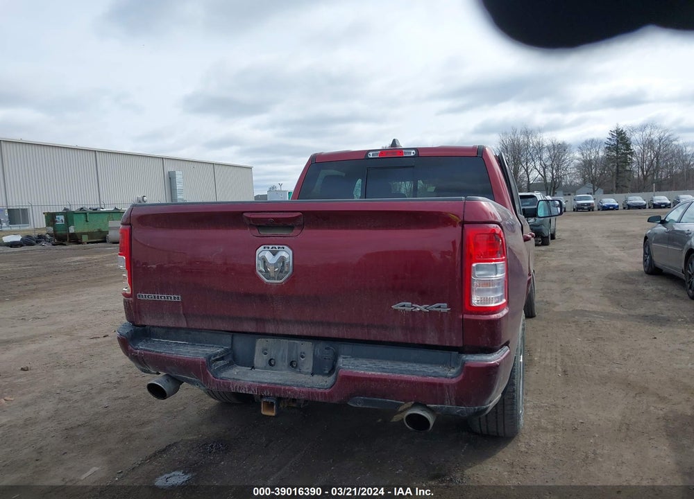 2021 RAM 1500 BIG HORN 4X4 5'7 BOX VIN: 1C6SRFFT1MN634002