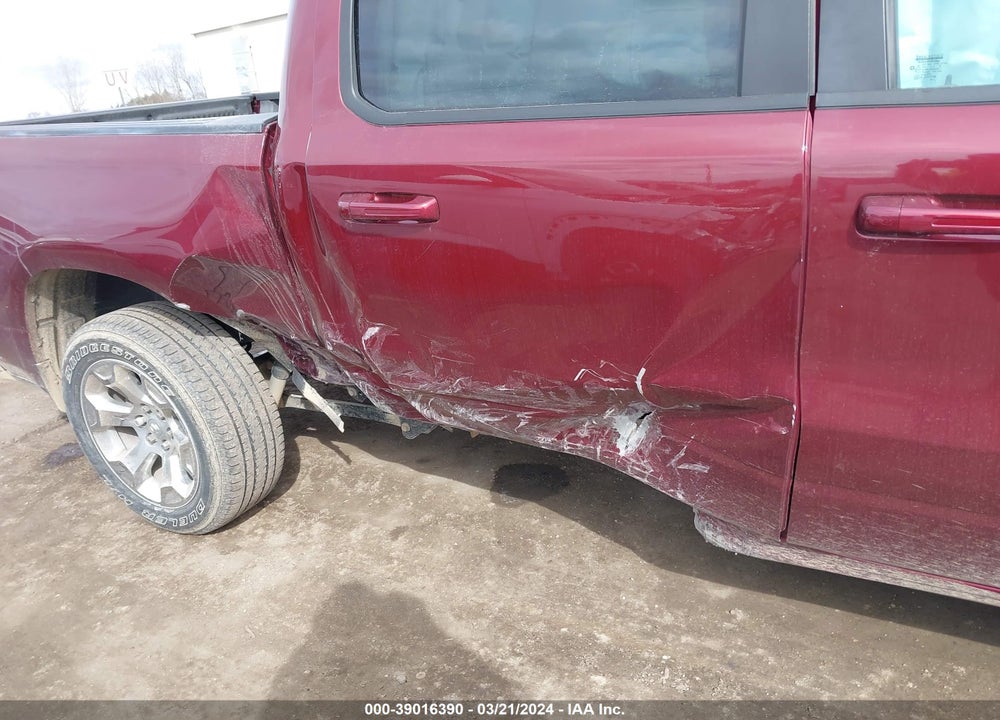 2021 RAM 1500 BIG HORN 4X4 5'7 BOX VIN: 1C6SRFFT1MN634002