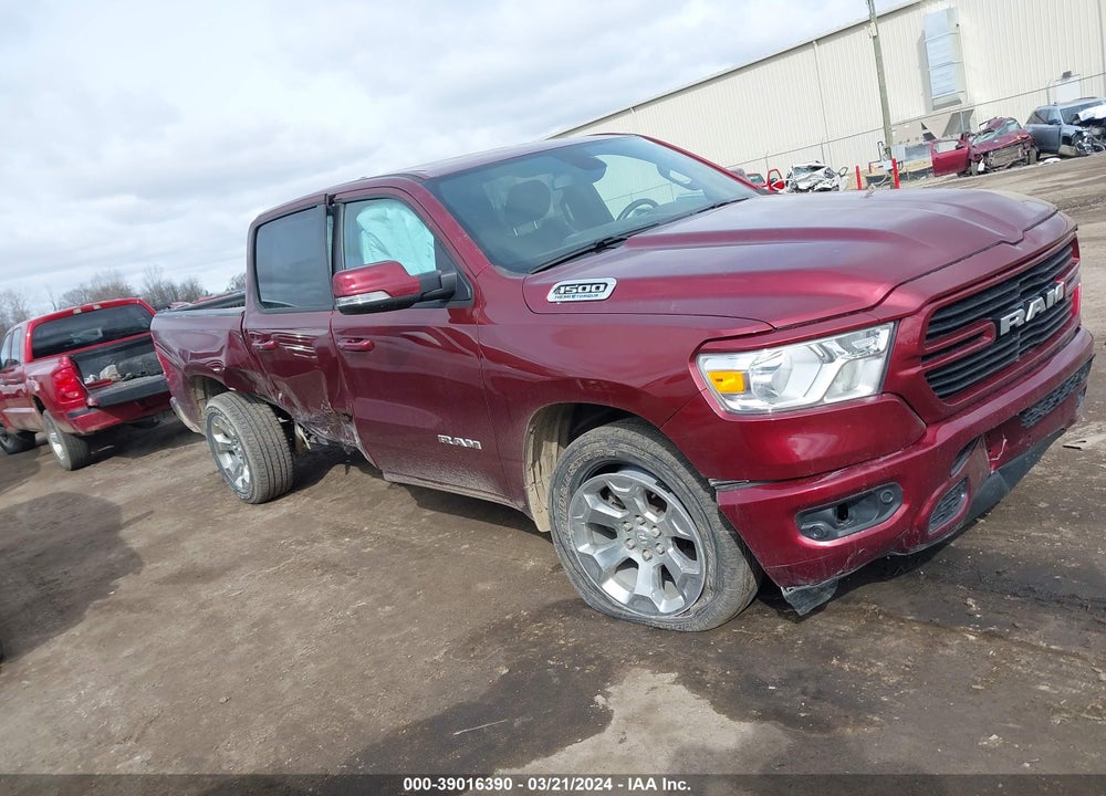 2021 RAM 1500 BIG HORN 4X4 5'7 BOX VIN: 1C6SRFFT1MN634002