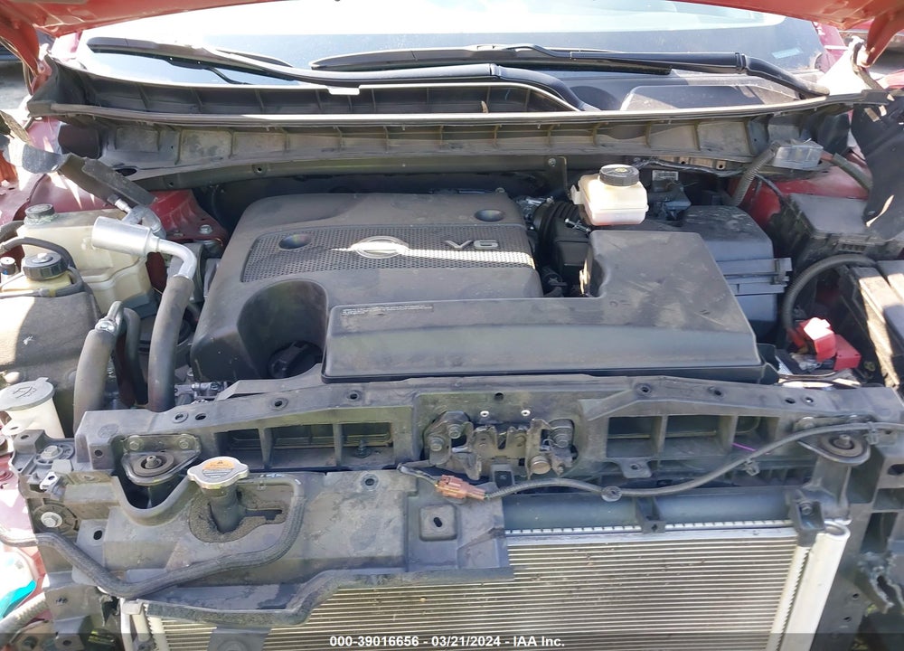 2019 NISSAN MURANO S VIN: 5N1AZ2MJ9KN152708