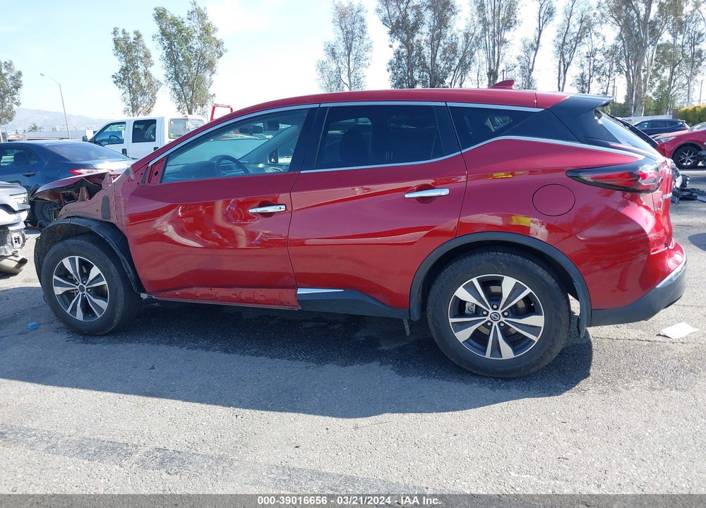 2019 NISSAN MURANO S VIN: 5N1AZ2MJ9KN152708