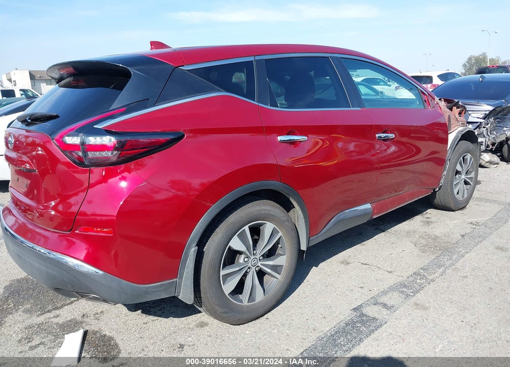 2019 NISSAN MURANO S VIN: 5N1AZ2MJ9KN152708