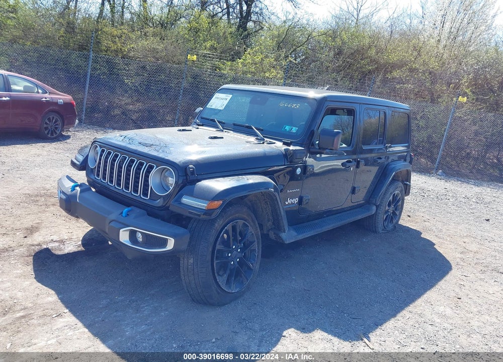 2024 JEEP WRANGLER 4XE SAHARA 4X4 VIN: 1C4RJXP62RW16683