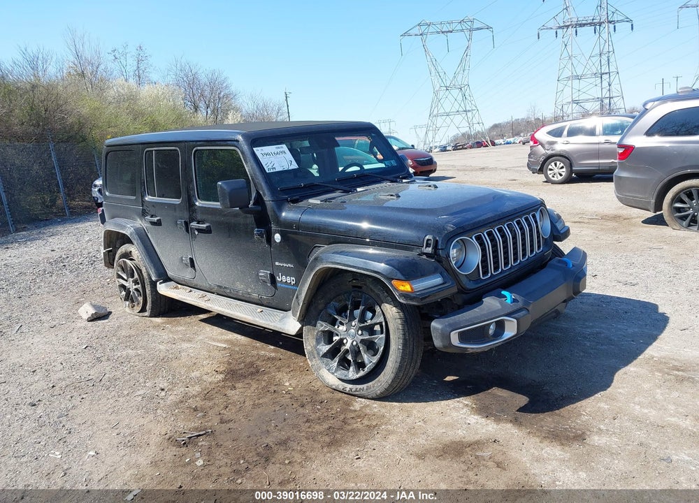 2024 JEEP WRANGLER 4XE SAHARA 4X4 VIN: 1C4RJXP62RW16683