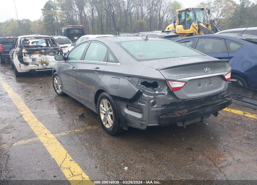 2013 HYUNDAI SONATA GLS VIN: 5NPEB4AC6DH599835