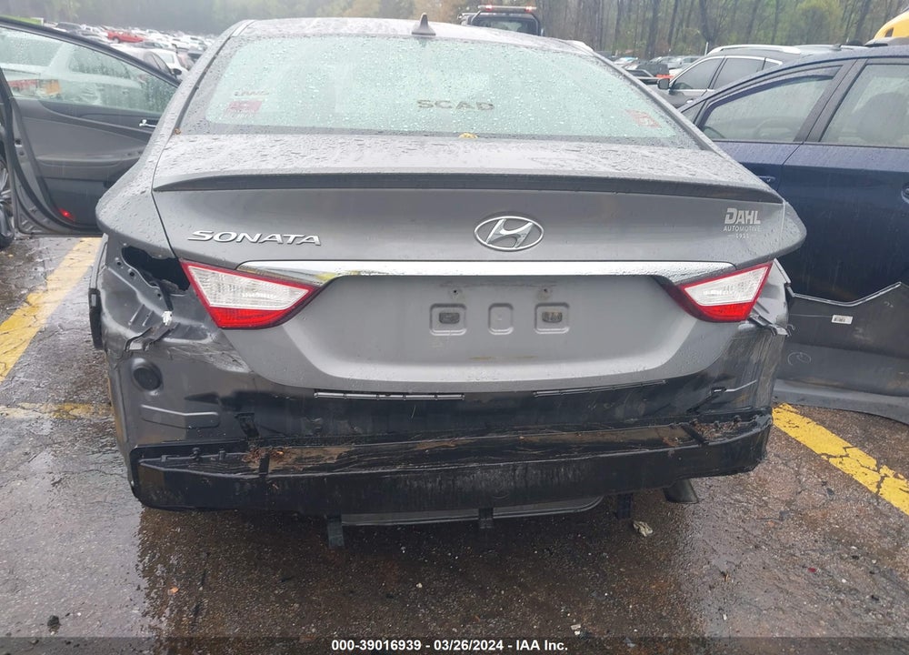 2013 HYUNDAI SONATA GLS VIN: 5NPEB4AC6DH599835