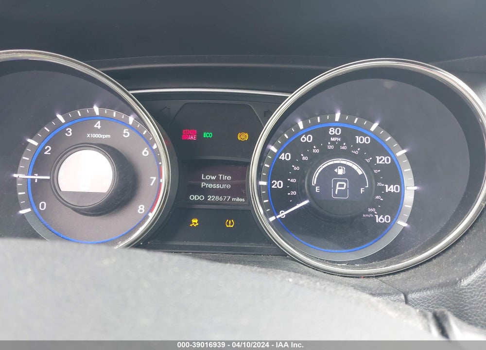 2013 HYUNDAI SONATA GLS VIN: 5NPEB4AC6DH599835