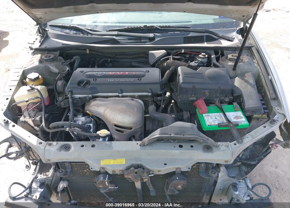 2002 TOYOTA CAMRY LE VIN: 4T1BE32K52U600790