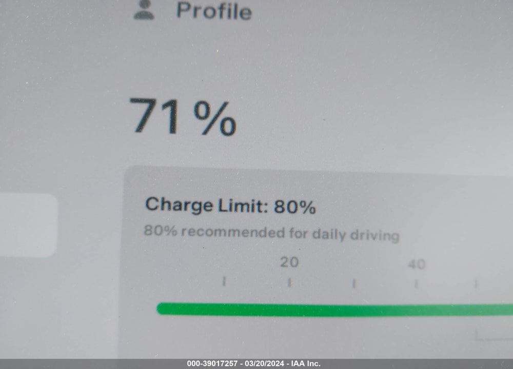 2021 TESLA MODEL Y VIN: 5YJYGDEFXMF081437